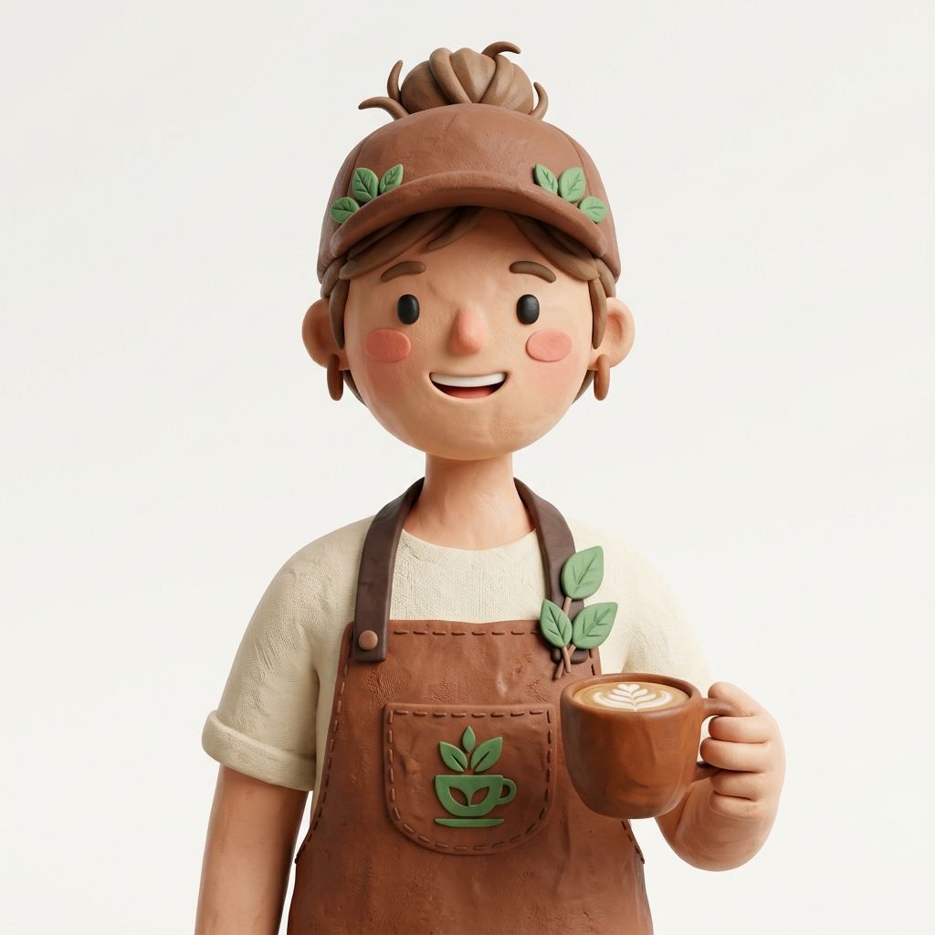 Staff 3D Barista
